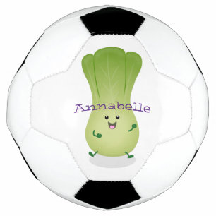 Ballon De Foot dessin animé mignon de bok choy