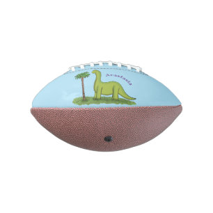 Ballon De Foot Dessin de dinosaure de brontosaure vert mou
