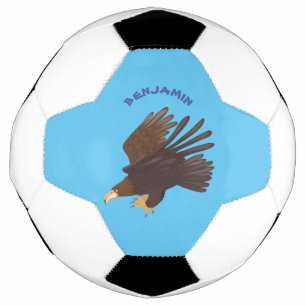 Ballon De Foot dessin humoristique d'aigle royal