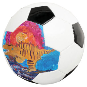 Ballon De Foot Dinosaure