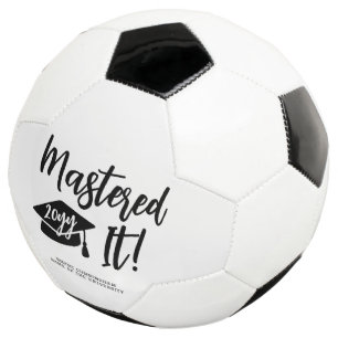 Ballon De Foot Diplôme de Master Personnalisé Maîtrisé