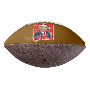 Ballon De Foot Donald Trump Christmas Santa Claus Art