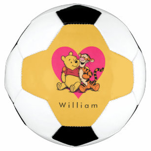Ballon De Foot Doux Winnie l'ourson et Tigger