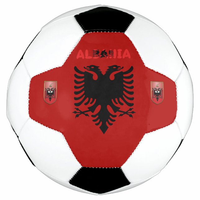 Ballon De Foot Drapeau albanais (Devant)