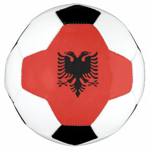 Ballon De Foot Drapeau albanais