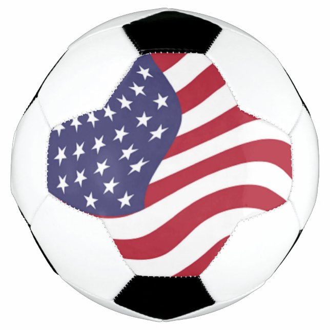 BALLON DE FOOT DRAPEAU AMÉRICAIN (Devant)