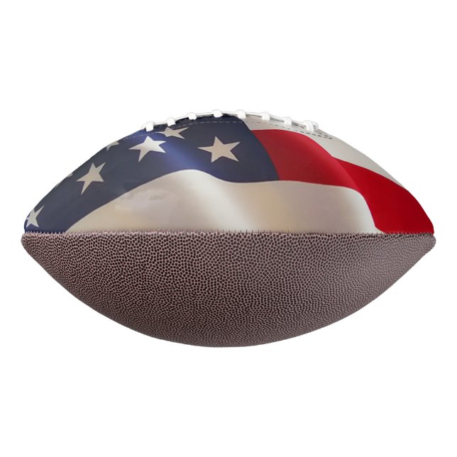 Ballon De Foot Drapeau américain (Tourné à 270°)