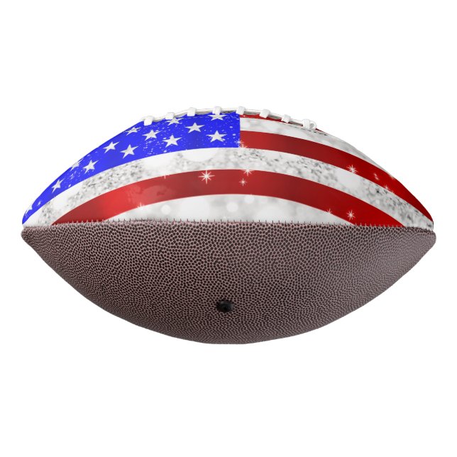 Ballon De Foot Drapeau américain (Tourné à 270°)