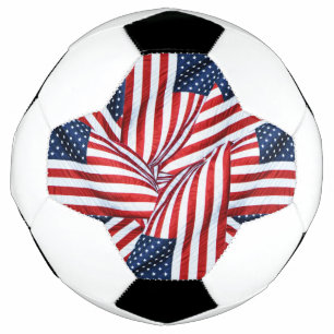 Ballon De Foot Drapeau américain 2412