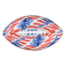 Drapeau américain Abstrait - Football