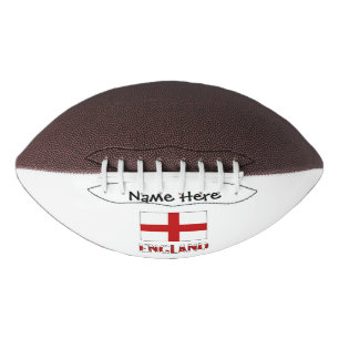 Ballon De Foot Drapeau anglais d'Angleterre Personnalisation Noir