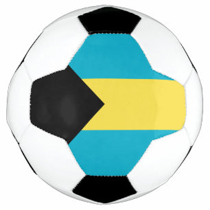 Ballon De Foot Drapeau bahamien