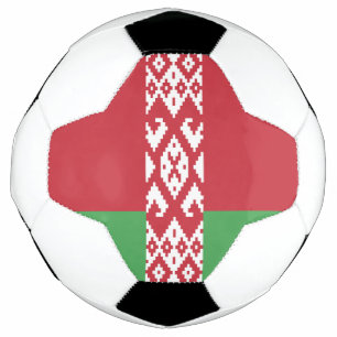 Ballon De Foot Drapeau Biélorusse Patriotique