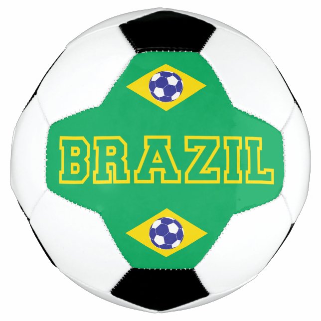 Ballon De Foot Drapeau brésilien (Devant)