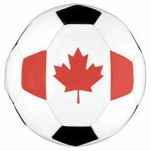 Ballon De Foot Drapeau canadien patriotique