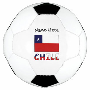 Ballon De Foot Drapeau chilien personnalisé