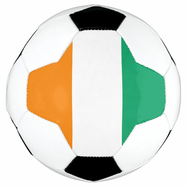 Ballon De Foot Drapeau de Côte d'Ivoire (Devant)