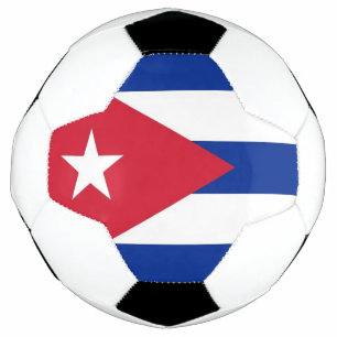 Ballon De Foot Drapeau de football patriotique avec Cuba