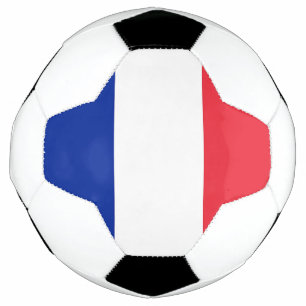 Ballon De Foot Drapeau de football patriotique avec France