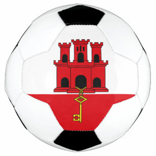 Ballon De Foot Drapeau de Gibraltar