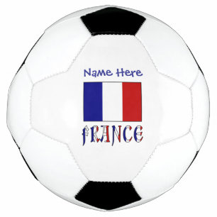 Ballon De Foot Drapeau de la France Personnalisé 