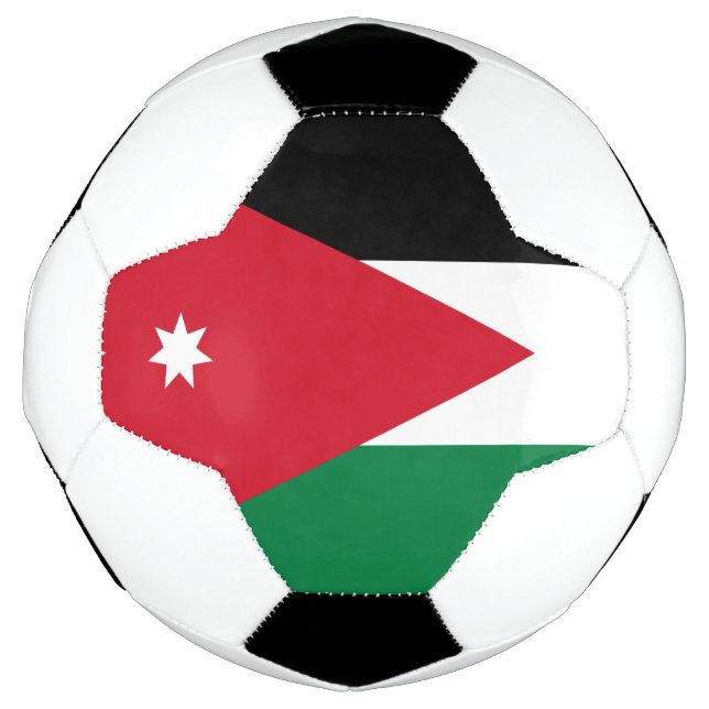 Ballon De Foot Drapeau de la Jordan Soccer Ball (Devant)