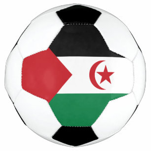 Ballon De Foot Drapeau de la République arabe sahraouie démocrati
