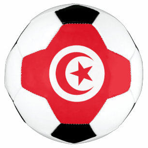 Ballon De Foot Drapeau de la Tunisie