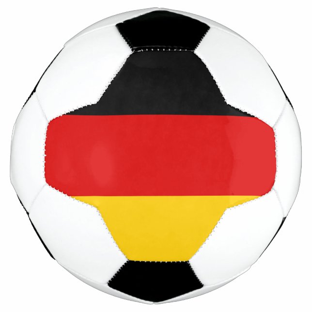 Ballon De Foot Drapeau de l'Allemagne balle de football (Devant)