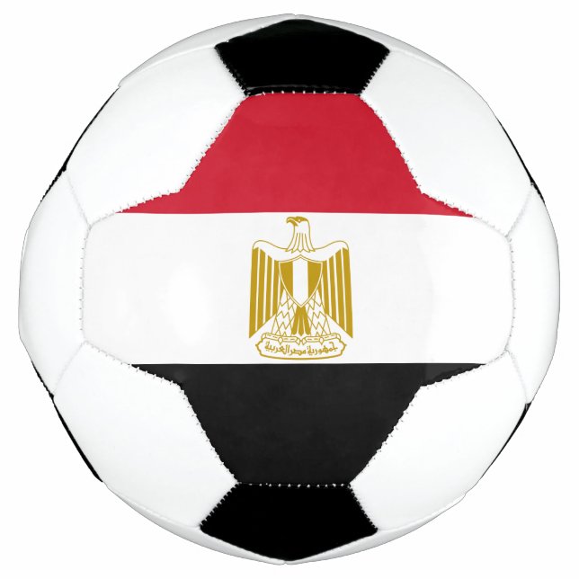 Ballon De Foot Drapeau de l'Égypte (Devant)