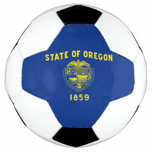 Ballon De Foot Drapeau de l'État de l'Oregon