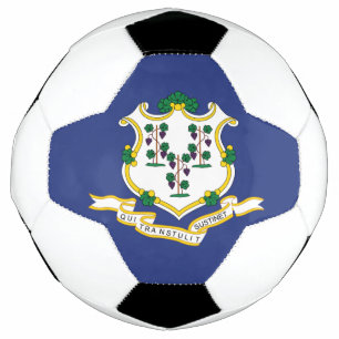 Ballon De Foot Drapeau de l'État du Connecticut