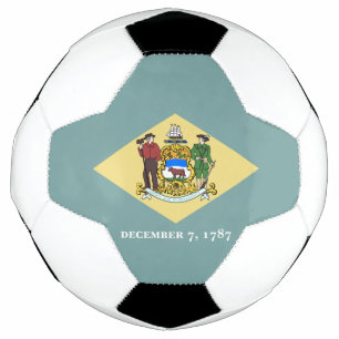 Ballon De Foot Drapeau de l'État du Delaware