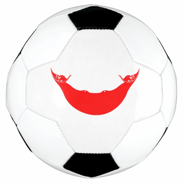 Ballon De Foot Drapeau de l'île de Pâques (Devant)