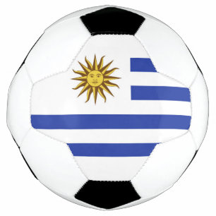 Ballon De Foot drapeau de l'Uruguay