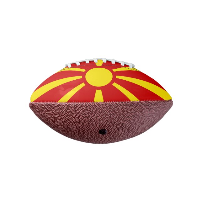 Ballon De Foot Drapeau de Macédoine Mini Football (Tourné à 270°)