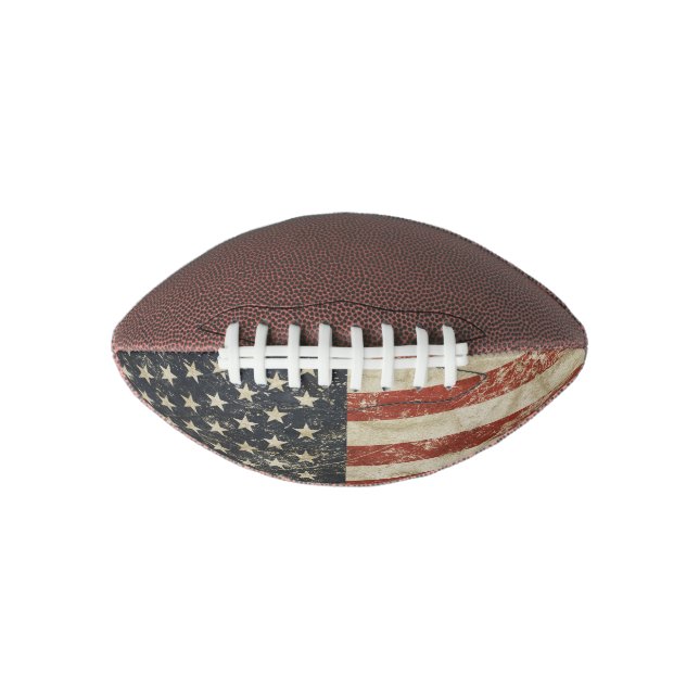 Ballon De Foot Drapeau de mini-football américain (Devant)