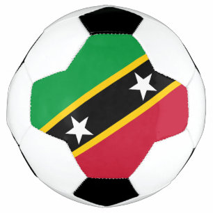 Ballon De Foot Drapeau de Saint-Christophe-et-Niévès