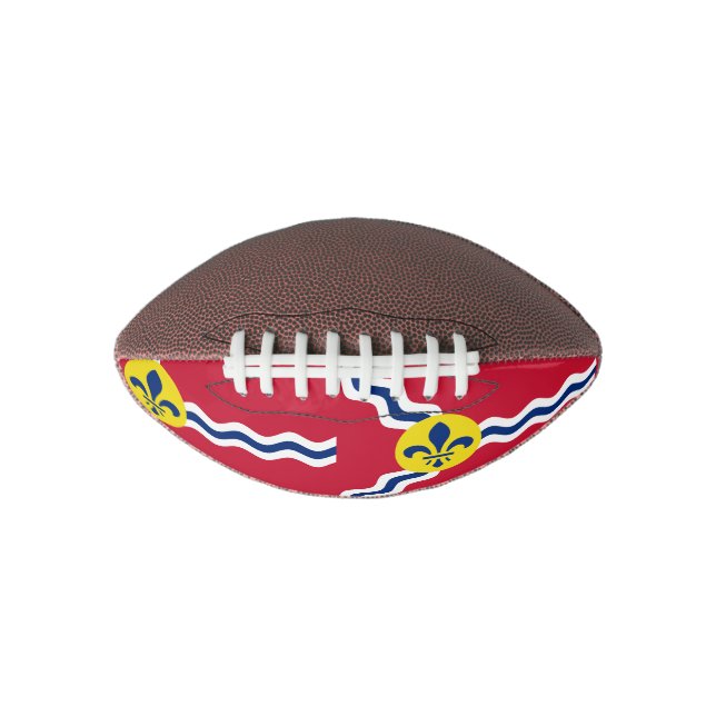 Ballon De Foot Drapeau de Saint-Louis, Missouri (Devant)
