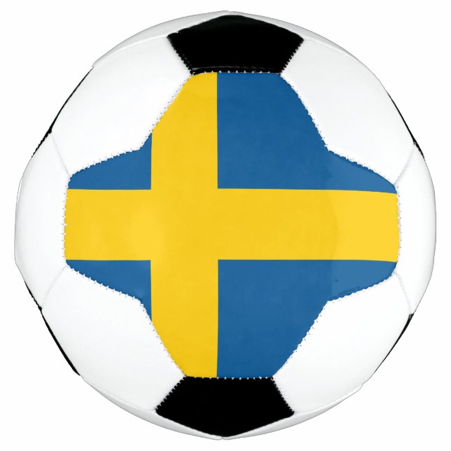Ballon De Foot Drapeau de Suède balle de football (Devant)