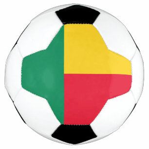 Ballon De Foot Drapeau du Bénin patriotique