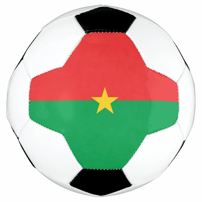 Ballon De Foot drapeau du Burkina Faso (Devant)