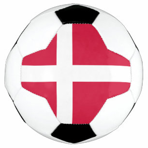 Ballon De Foot Drapeau du Danemark Soccer Ball