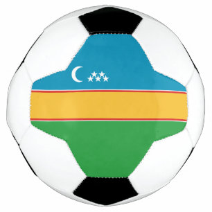 Ballon De Foot Drapeau du Karakalpakstan