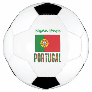Ballon De Foot Drapeau du Portugal Personnalisé