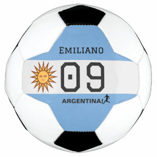 Ballon De Foot Drapeau du soleil Albiceleste Graphique athlète