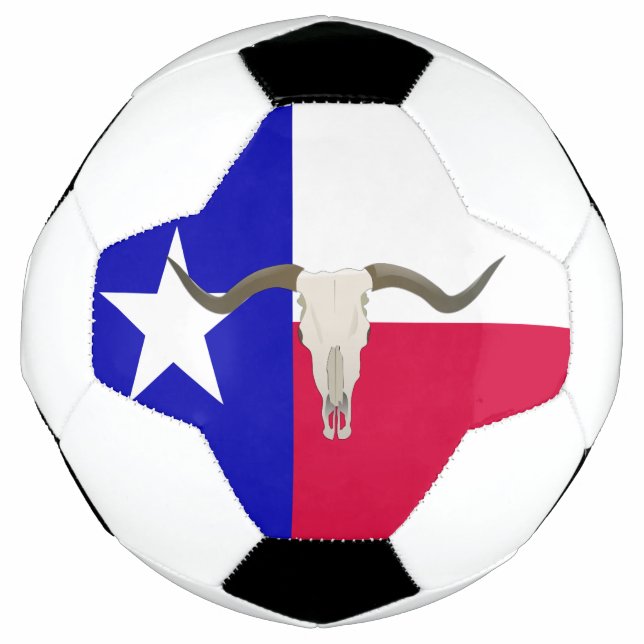 Ballon De Foot Drapeau du Texas (Devant)