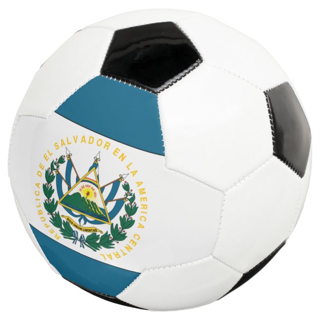 Ballon De Foot Drapeau El Salvador (3/4)