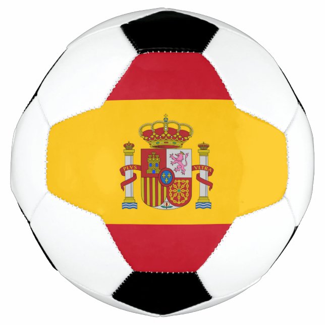 Ballon De Foot Drapeau Espagne (Devant)