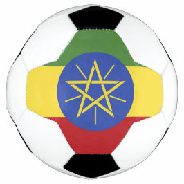 Ballon De Foot Drapeau éthiopien
